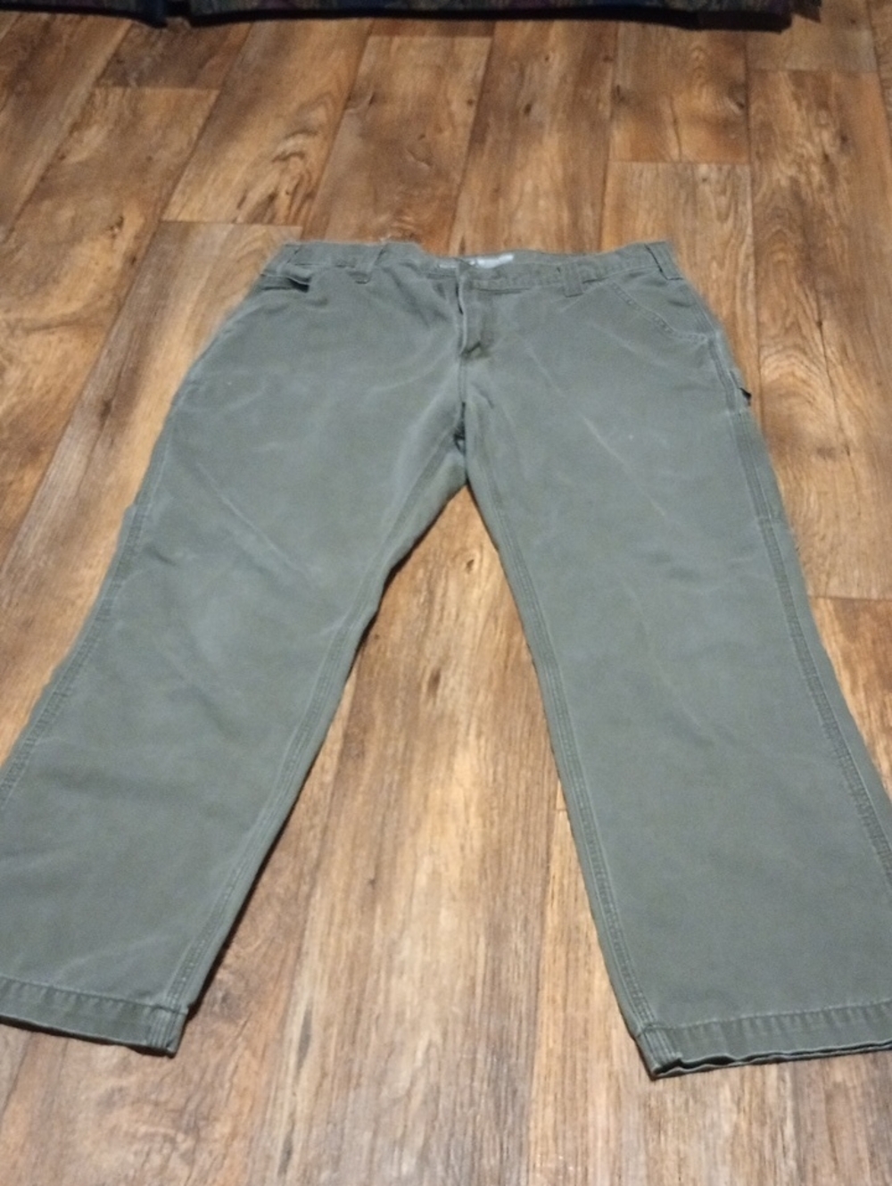 Carthartt Olive Green Men's Painter Pants Chinos